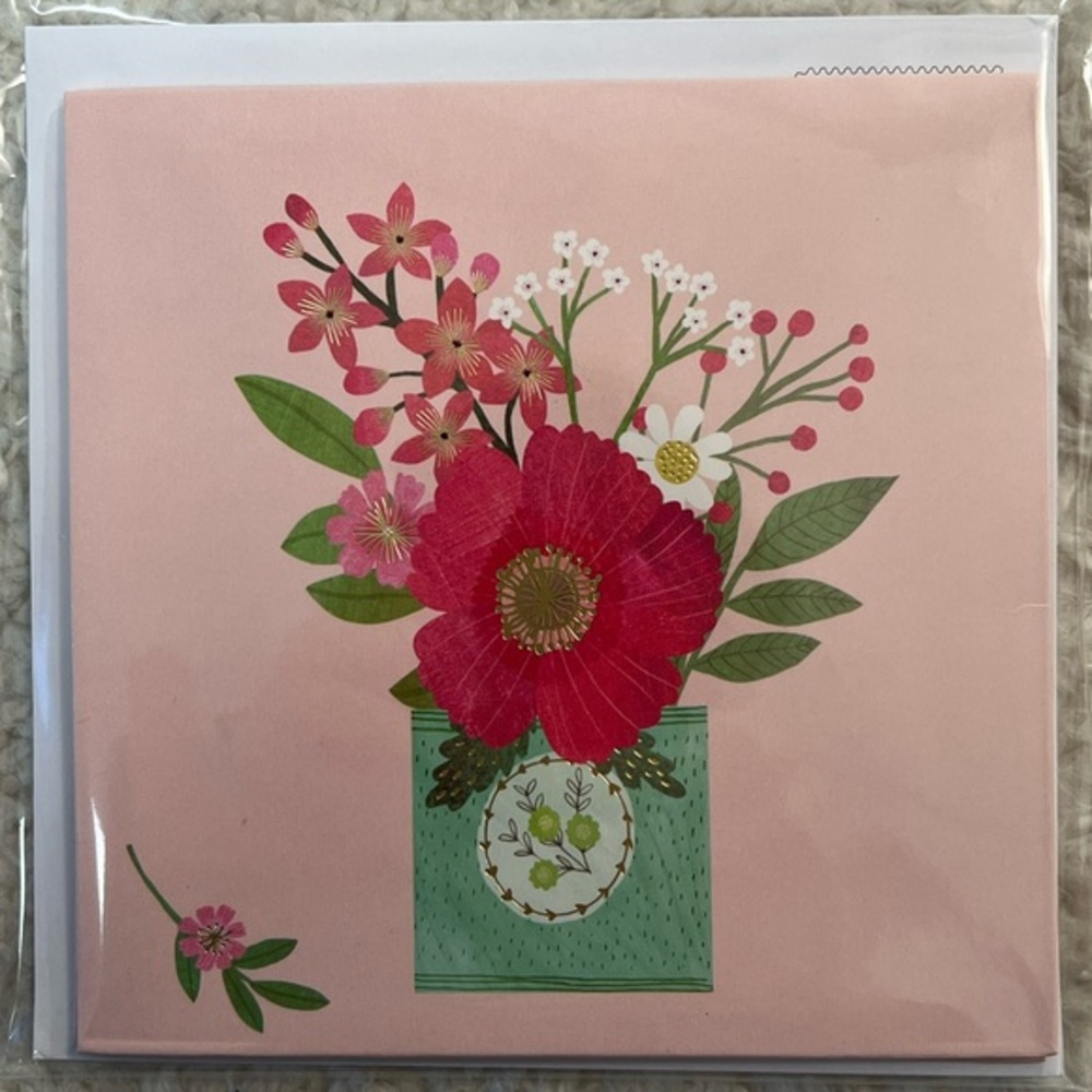 Up with Paper 3-D Pop-Up "Birds & Bouquets" Treasures Mother's Day Greeting Card